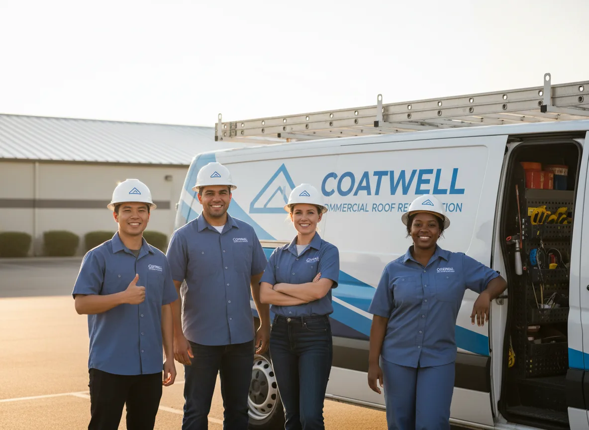 Commercial roof coating company in Nelsonia, VA